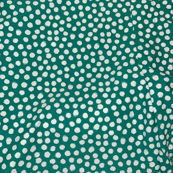 SPANX Sunshine Short 6” Polka Dot Kelly Green Beach Swim Trunks Shorts Medium - Picture 10 of 10